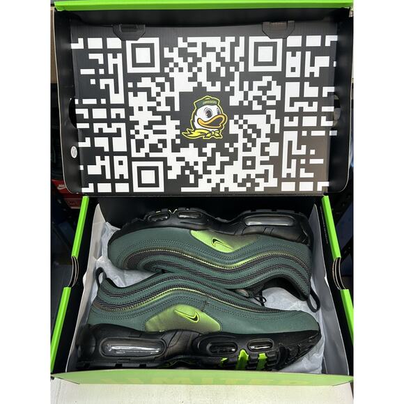 Nike Air Max 95/97 University Of Oregon - Ducks Of A Feather Thunder PE- Sz 10 main image 8